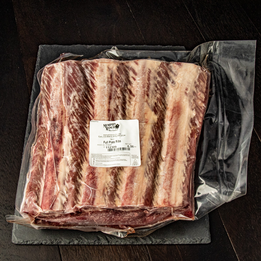 Bison Plate Ribs