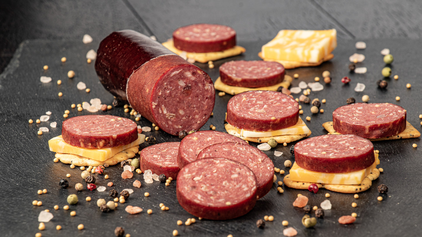 Bison Summer Sausage Gift Box