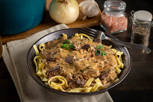 From Russia with Flavor: Bison Stroganoff Warms Your Soul and Satiates Your Senses