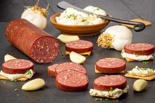 Bison Summer Sausage - Garlic