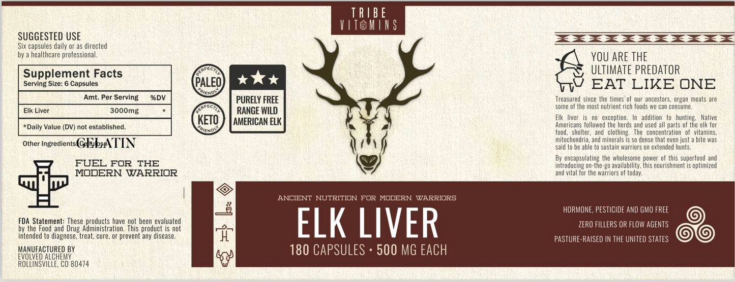 Wild Elk Liver