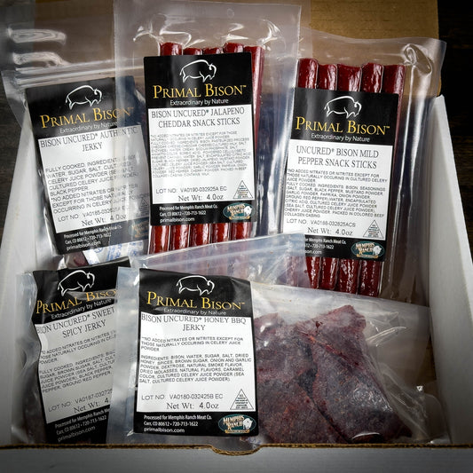 Primal Bison Premium Snack Pack