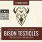 100% GrassFed Bison Testicles