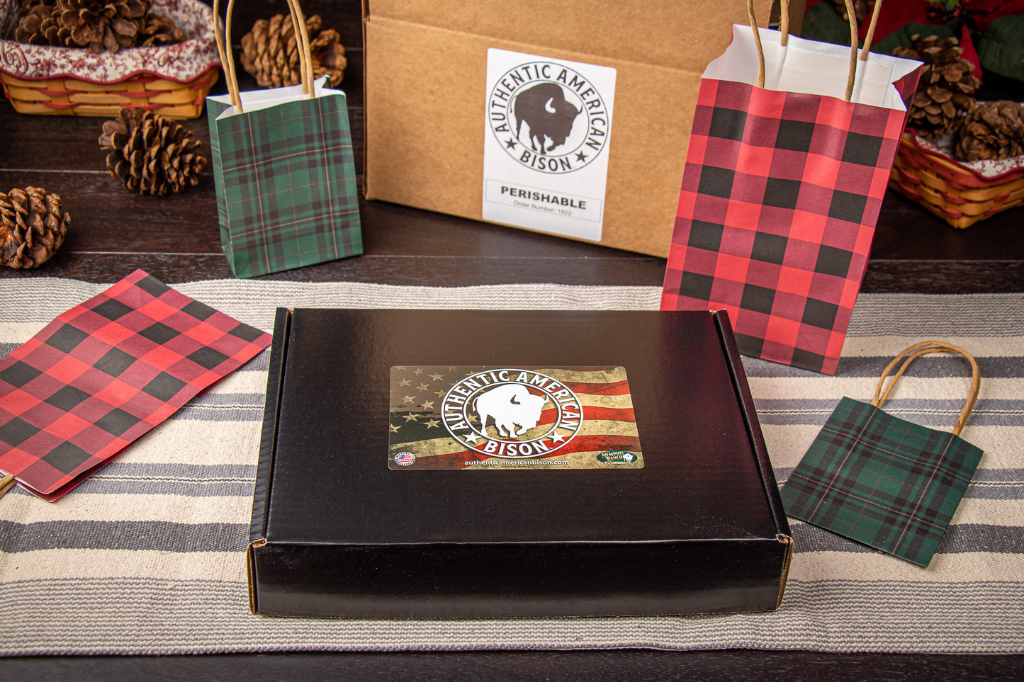 Bison Summer Sausage Gift Box