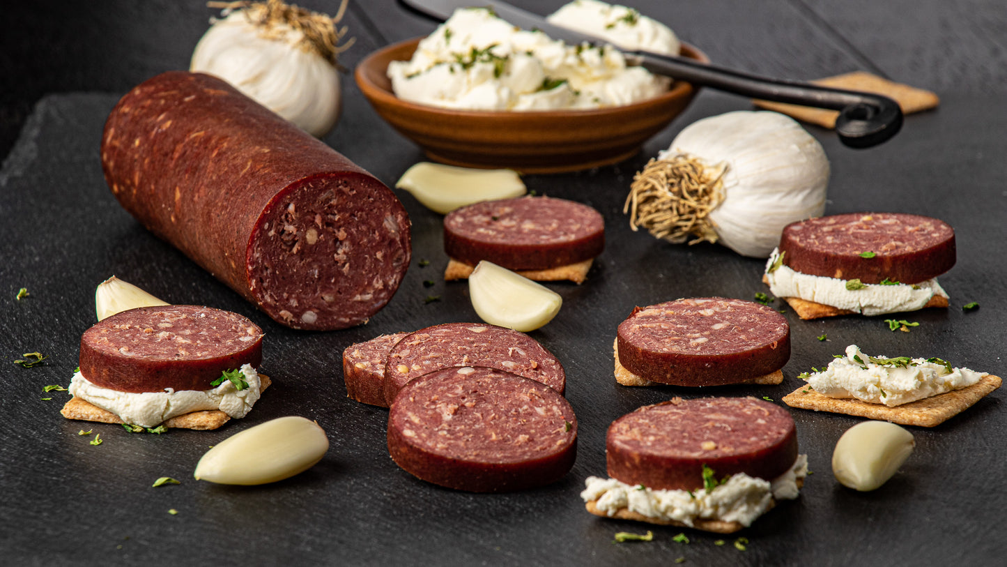 Bison Summer Sausage Gift Box